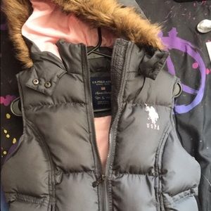 polo vest jacket